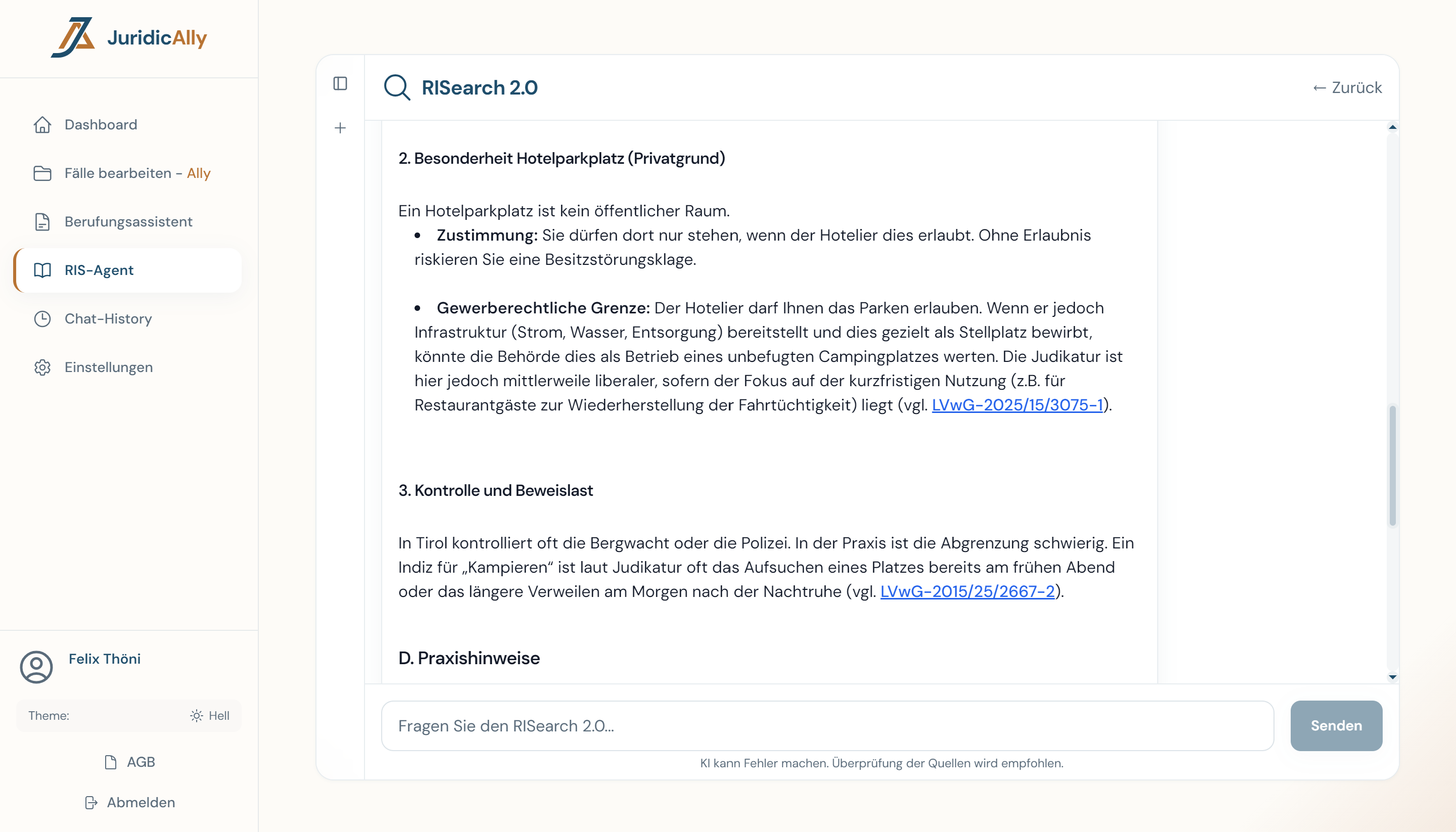 Judikatursuche